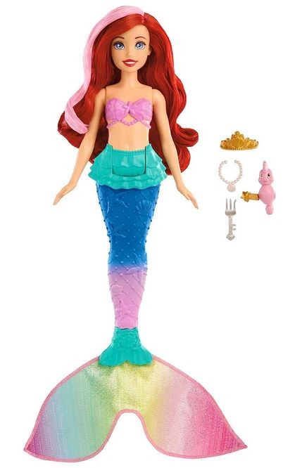Disney Princess Swim & Splash Ariel Little Mermaid Movie Doll :: Toy ...
