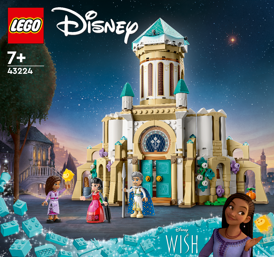 LEGO Disney Wish: Asha in the City of Rosas 43223 Building Toy Set, A  Buildable Model from the Disney Movie to Inspire Adventures and Creative  Play, A Fun Gift for Kids and