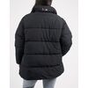 Elm Longline Puffer Jacket (Black, S)