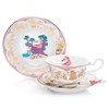 THE ENGLISH LADIES CO - DISNEY PRINCESS | ALICE IN WONDERLAND | CHESHIRE CAT | CUP & SAUCER