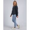 Foxwood Washed Simplified Crew (Washed black, 8)