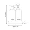 Al.ive Bench Spray & Dishwashing Liquid + Tray