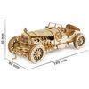 Grand Prix Car 1.16 Sc Wooden Model Kit
