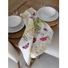 Koh Living Linen Tea Towel - Wild Orchid Blush