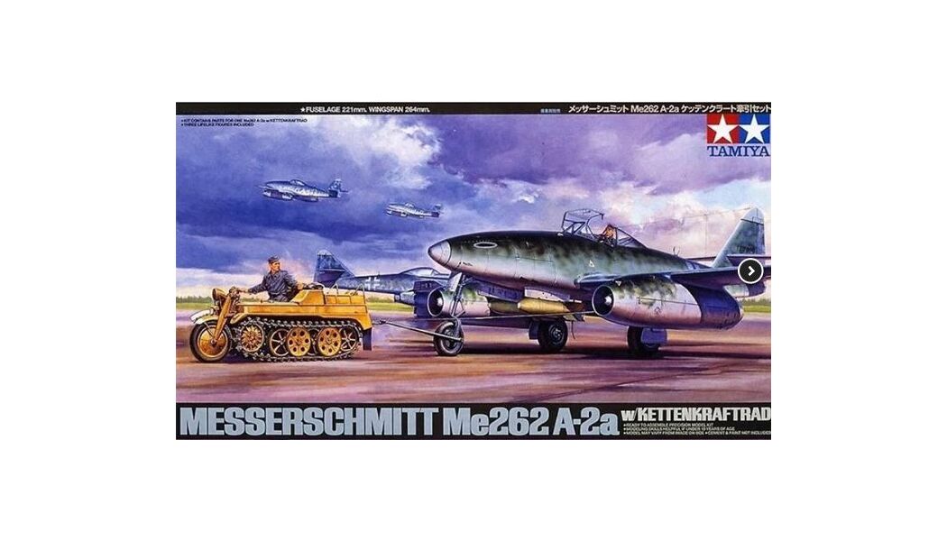 Messerschmitt Me262 A-2a w/Kettenkraftrad