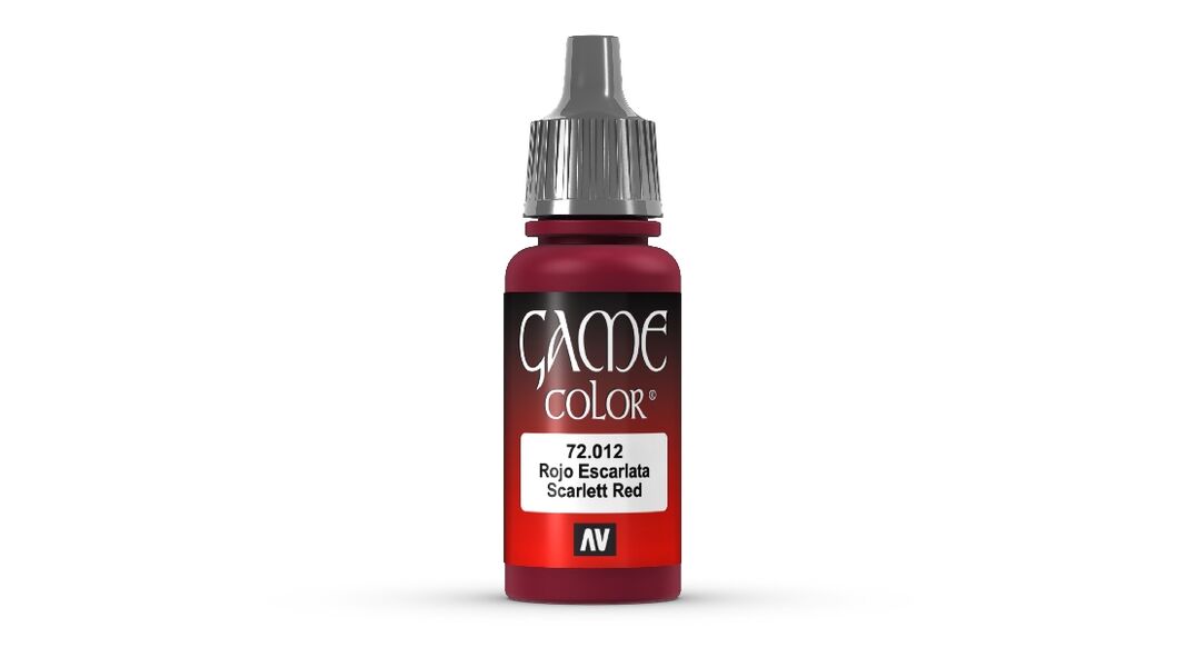 VALLEJO GAME COLOUR SCAR RED 17 ML