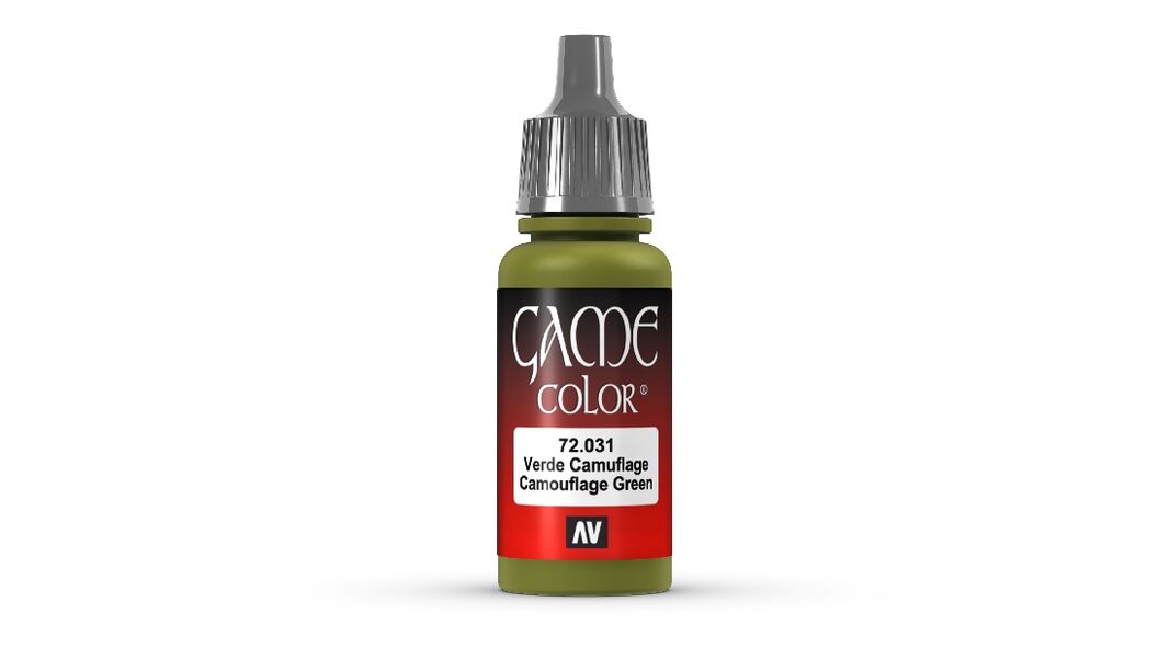 VALLEJO GAME COLOUR CAMOUFLAGE GREEN 17 ML
