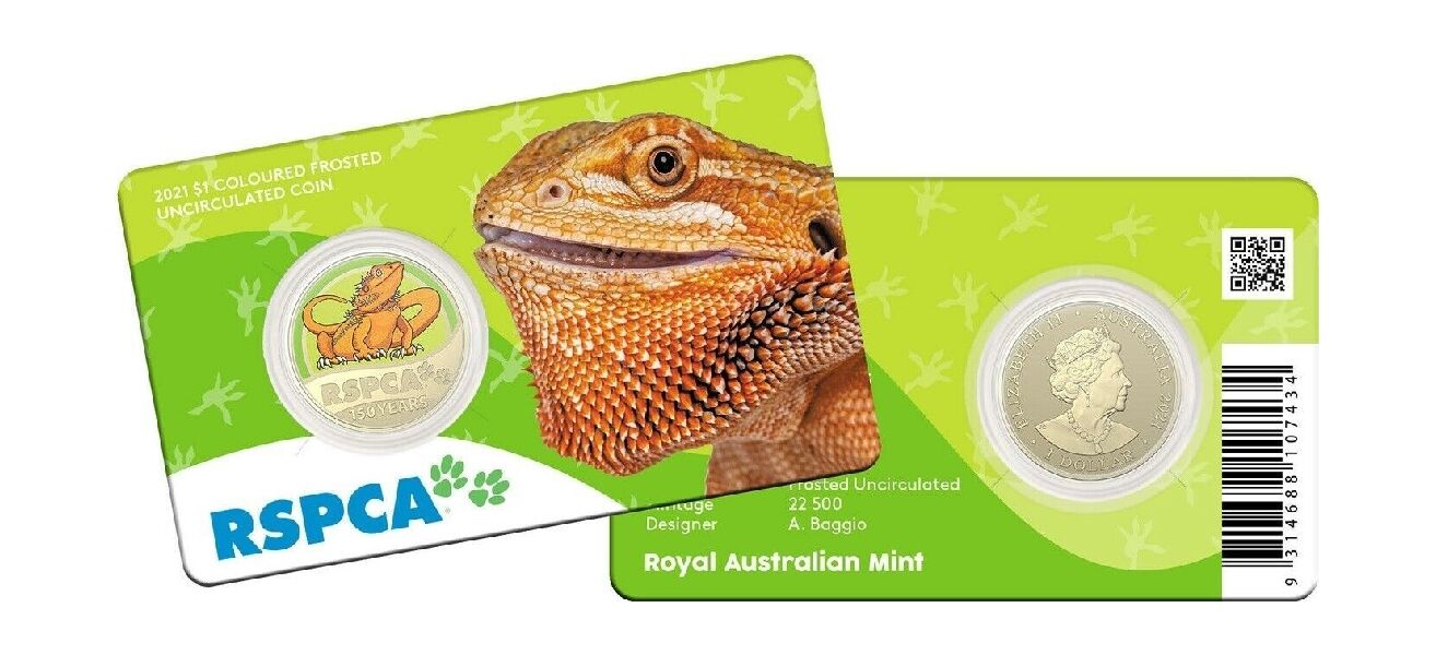 150th Anniversary of the Royal Society for the Prevention of Cruelty to Animals (RSPCA) in Australia - Lizard