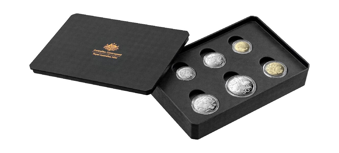 Baby Coin Set - Baby Coins 2023 AlBr CuNi Proof