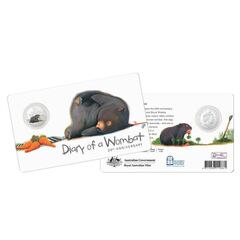20th Anniversary Diary of a Wombat 2022 - 20c Coloured Uncirculated Coin