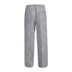 Chefs Craft Unisex Checked Pants CP050 (2XS, Black/White )