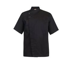 Chefs Craft Tunic w/Hidden Studs CJ041 (2XS, Black)