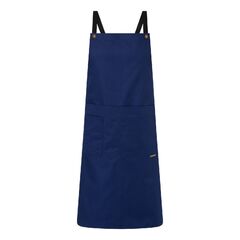Chefs Craft "La Bistro" Full Bib Apron w/Pockets CA031 (Blueberry )