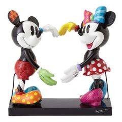 Disney Britto Mickey and Minnie Mouse Figurine