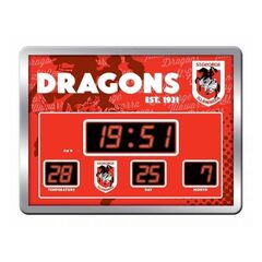 St George Dragons Scoreboard Clock