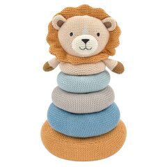 SOFT STACKING RINGS - LEO THE LION