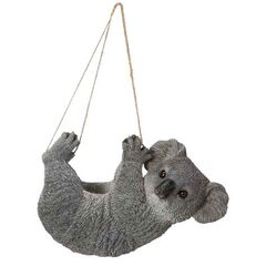 Planter | Hanging Resin Koala w/ Twine 19cm