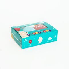 Zippy Paws Birthday Box w/ 3 Plush Squeaker Toys Blue