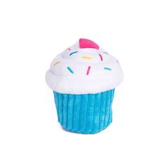 Zippy Paws Plush Cupcake Blue