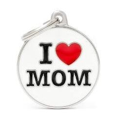 MY FAMILY CLASSIC LOVE MOM DOG TAG
