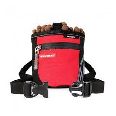 Ezydog Snack pack treat pouch red