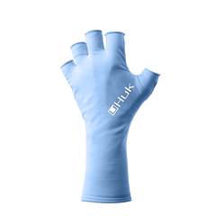 Huk Pursuit Sun Glove Carolina Blue (LRG/XL)