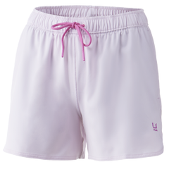 Huk Pursuit Volley Short Barely Pink Womens (LARGE )