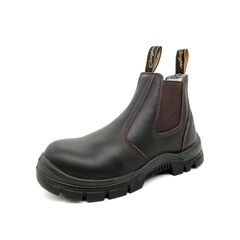 Cougar Footwear Strahan Non-Safety, Slip on Boot - Claret (4 MENS AU/UK)