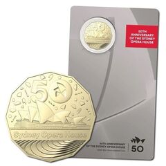 Mint Coins | Sydney Opera House Commemorating 50 years 50c Uncirculated