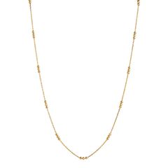 Harmony Yellow Gold Najo Necklace (45cm)