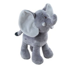 Grey Elephant Safari Toy 23cm