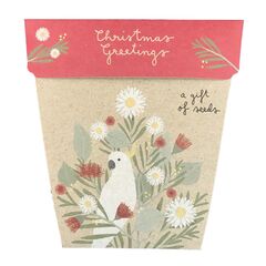 A GIFT OF SEEDS AUS CHRISTMAS ECHO CARD