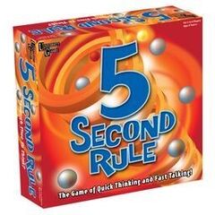 5 SECOND RULE: 2020
