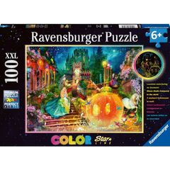 100 XXL Piece - Cinderellas Glass Slipper - Color Star Line - Ravensburger Puzzle