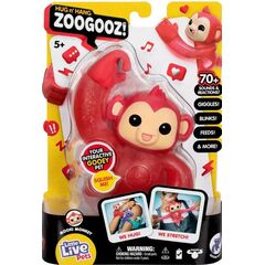 Zoogooz Hug N Hang Mooki Monkey Little Live Pets