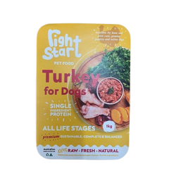 The Right Start Turkey for Dogs - 1kg