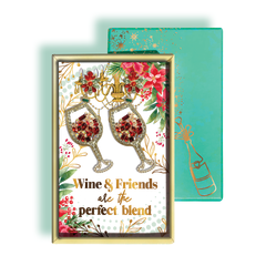 Lisa Pollock Fashion Earrings - Wine & Friends