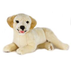 Daisy - Cream Labrador - 38cm Lying - Plush Animals - Bocchetta