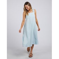 Foxwood Dress Sage Denim Light Blue (Size 8)