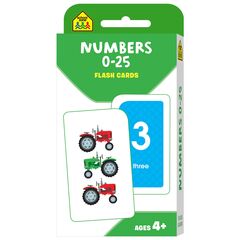 FLASH CARDS - NUMBERS 1 TO 25