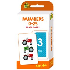 FLASH CARDS - NUMBERS 0-25