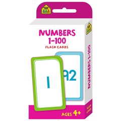 FLASH CARDS - NUMBERS 1-100
