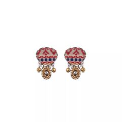 Royal Gold Liora Ayala Bar Earrings