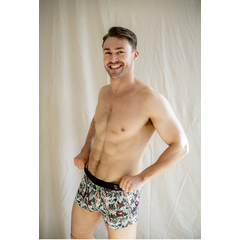 BAMBOO UNDERWEAR - SPOTTED GUM - LARGE