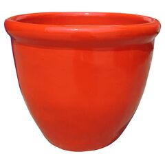 352 Decor Pot Gloss Red F1 (Small)