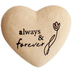 Always And Forever Boxed Heart Stone Sand