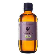 Vrindavan - Organic Castor Oil in glass 200ml