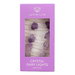 Luvin Life - Crystal Decorative Lights - Amethyst