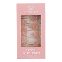 Luvin Life - Crystal Decoration Light - Rose Quartz