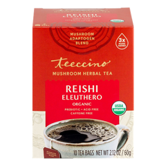Teeccino - Reishi Eleuthero Mushroom Tea bags x 10